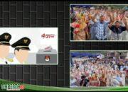 Ribuan Massa Membludak di Acara Deklarasi dan Pelantikan Tim Monadi-Murison di Sungai Batu Gantih Hilir.