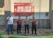 Kabag Ops Polres Pelabuhan Belawan Kembali Tinjau Gudang KPU Kota Medan dalam Rangka Operasi Mantap Praja Toba 2024