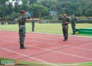 Upacara Bendera dan Senam Bersama  di Lapangan Sapta Marga