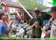 Himbauan Pilkada Damai Terus Disampaikan oleh Subsatgas Binmas OMP Polresta Pontianak pada Warga di Masa Kampanye