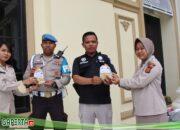 Subsatgas Yankes Berikan Bekal Kesehatan Kepada Personel Operasi Mantap Praja 2024 Polresta Jambi.