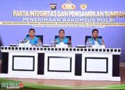 Polda Jambi Laksanakan Fakta Integritas Dan Pengambilan Sumpah Calon Bintara Kompetensi Khusus TA.2025