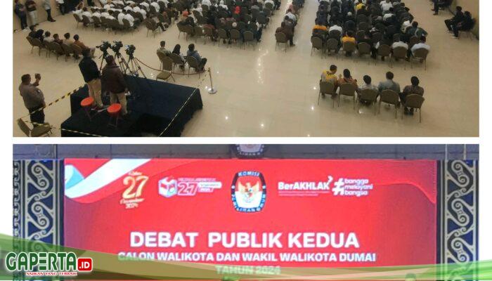 Debat Publik Kedua Pilkada Dumai, “Meningkatkan Pelayanan kepada Masyarakat Guna Meningkatnya Kesejahteraan Masyarakat”