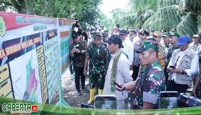 Pangdam XII/Tpr Dampingi Mentan RI Kunker Di Kabupaten Sambas