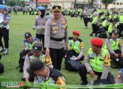 492 Personel Gabungan Siap Amankan Pilkada Serentak 2024 Kota Jambi.