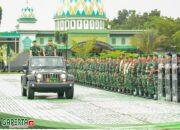 Kasdam XII/Tpr Pimpin Apel Gelar Pasukan Pergeseran Pengamanan Pilkada Serentak