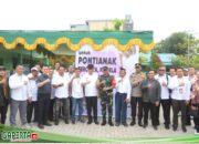 Pastikan Aman dan Lancar, Pangdam XII/Tpr bersama Forkopimda Tinjau Langsung ke TPS