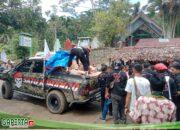 GRIB JAYA Beri Bantuan Sembako Serta Bantuan Perbaikan Rumah Warga Korban Tanah Longsor Sobolangit
