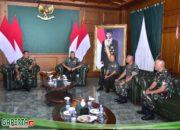 Audiensi Kapuskesad Bahas Persiapan  Operasional Rumkit Tk. IV Akmil