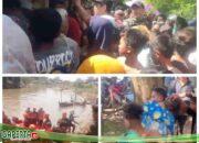 Tim SAR dan Masyarakat Berhasil Temukan 2 Anak Korban Hanyut di Sungai Deli