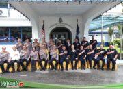 Wakapolda Kalbar beserta Perwakilan Pejabat Polda Kalbar Melaksanakan Kunjungan ke IPK Sarawak Malaysia.