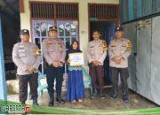 Operasi Mantap Brata Lancang Kuning 2024, Polsek Bukit Kapur Salur Bansos
