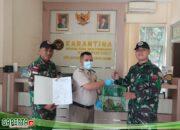 Satgas Pamtas Yonkav 12/BC Kembali Mengamankan Hewan Dilindungi.