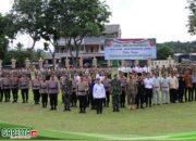 Gelar Ops.Lilin Tahun 2025 Gabungan di Lapangan Hitam Mapolda