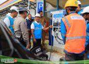 GM PLN UID RKR Bersama Stakeholder Tinjau Langsung Kesiapan SPKLU Jelang Natal Dan Tahun Baru