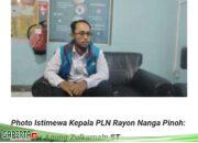 PLN Nanga Pinoh Padamkan Listrik Saat Perayaan Natal, Aliminho : Warga Pinoh Selatan Pelayanan PLN Nanga Pinoh Tak Profesional