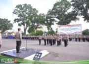 Kapolda Jambi Pimpin Upacara Laporan Kenaikan Pangkat