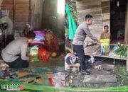 Bhabinkamtibmas Polsek Ngabang, Berbagi Kepedulian untuk Anak Yatim dan Duafa