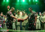 Perayaan Tahun Baru 2025 Semarakkan Prosesi Lepas Sambut Pangdam XII/Tpr