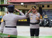 Kapolresta Pontianak Pimpin Laporan Kenaikan Pangkat, 86 Personel Polresta Pontianak
