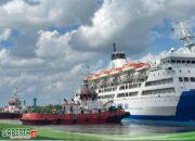 Pelindo Regional 1 Belawan Sambut KM Kelud sebagai Kapal Pertama Sandar di Pelabuhan Belawan Tahun 2025