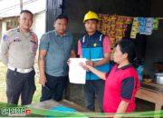 Polsek Mempawah Hulu Dampingi PLN Laksanakan Penertiban Pemakaian Tenaga Listrik