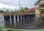 Menjaga Profesionalitas, Satuan Samapta Polres Ketapang Laksanakan Latihan Pengendalian Massa