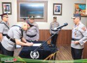 Upacara Penyerahan Jabatan Dirreskrimum, Dirpamobvit dan Kapolresta Jambi pada Kamis, Dipimpin Langsung Oleh Kapolda Jambi Irjen Pol. Rusdi Hartono