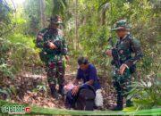 Satgas Pamtas Yonkav 12/BC Amankan PMI Non Prosedural