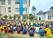 Antisipasi Geng Motor dan Aksi Tawuran Antar Pelajar, Kasat Binmas Polresta Jambi Gelar Sosialisasi Binluh di SMK 3.