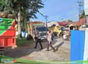 Kurangi Risiko Kecelakaan, Satlantas Polres Landak Tertibkan Truk Sawit Tanpa Jaring