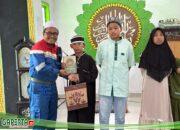 Inspiratif. Peringati Isra Mi’raj, Perwira Kilang Dumai Dukung Akses Pendidikan Agama Anak-Anak Lewat Donasi Al-Quran