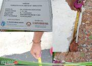 Proyek Milik DPUPR Melawi Rp 11 Miliar Dipertanyakan