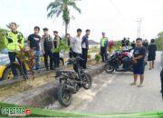 Polisi Himbau Remaja Tidak Kebut-Kebutan Saat Patroli di GOR Patih Gumantar