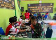 Yonkav 12/BC Rayakan HUT KAVAD di Perbatasan RI-Malaysia