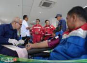 Merajut Kepedulian, Menyelamatkan Nyawa: PT KPI Kilang Dumai Sumbangkan 606 Kantong Darah dalam Peringatan Bulan K3 Nasional 2025