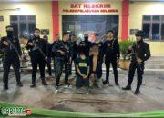 Tim Macan Polres Pelabuhan Belawan Tangkap Dua Pelaku Tawuran di Jalan Tol Depan RS PHC Belawan