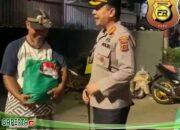 Polri Berbagi , Kapolresta Jambi Laksanakan Patroli Kamtibmas dan Bansos
