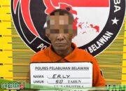 Sat Narkoba Polres Pelabuhan Belawan Tangkap Pengedar Narkoba di Jalan Pulau Solor