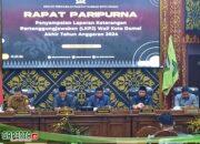 Wako H Paisal Sampaikan LKPJ Akhir TA 2024 dalam Sidang Paripurna DPRD Kota Dumai