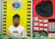 Polres Sanggau Ungkap Peredaran Narkotika di Perbatasan Entikong, Sita 670,76 Gram Sabu