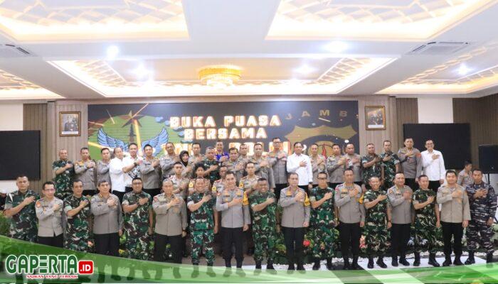 Acara Kenal Pamit Wakapolda Jambi Dan Buka Puasa Bersama di Aula Siginjai Polda Jambi