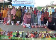 LPM Kelurahan Terjun Berbagi Bansos Pada Anak Yatim Dan Parkir Miskin Sambut Bulan Suci Ramadhan 1446 H