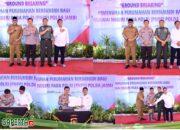 Ground Breaking: Pemenuhan Perumahan Bersubsidi Bagi Pegawai Negeri Pada Polri (PNPP)  di Polda Jambi
