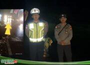 Waspada…!!! Akses jalan Aspal Trans Kalimantan Mengalami Longsor Hebat.