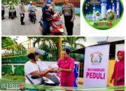 Bulan Suci Ramadhan 1446 H/2025 M, Polsek KSKP Dumai Bagi Takjil