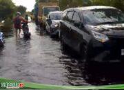 Curahan Hujan di Desa Kuala Bakang Mengalami Dampak Banjir Dan Macet Total
