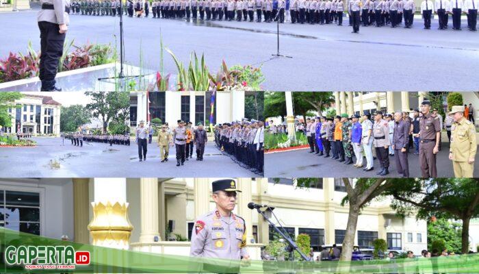Kapolda Jambi Laksanakan Apel Gelar Pasukan Operasi Ketupat 2025