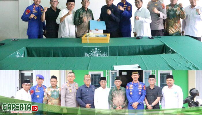 Polda Jambi melaksanakan Silaturahmi Ramadhan 1446 H di Sekretariat NU Provinsi Jambi pada Kamis