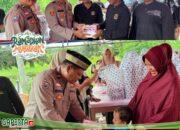 “Polri Untuk Masyakarat” Polres Muaro Jambi Gandeng IKAWAGI Berbagi Nasi Kotak  Jelang Berbuka  Kepada Warga Terdampak Banjir